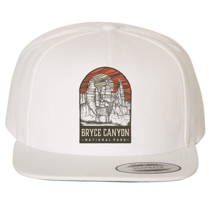 Bryce Canyon National Park Wool Snapback Cap