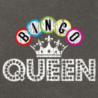 Bingo Casino Night Crown Bingo Queen Gift Cotton Canvas Backpack