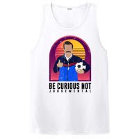 Be Curious Not Judgemental Football Funny PosiCharge Competitor Tank