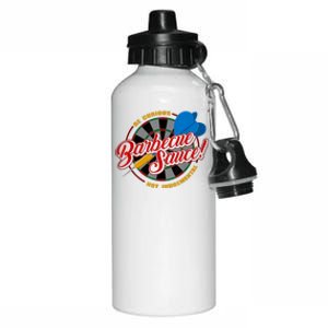 Be Curious Not Judgemental Inspirational Barbecue Sauce Aluminum Water Bottle