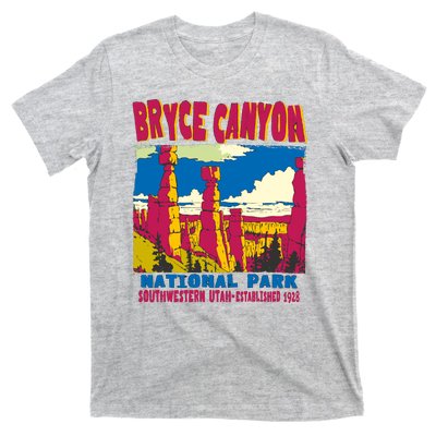 Bryce Canyon National Park Hoodoos Vintage T-Shirt