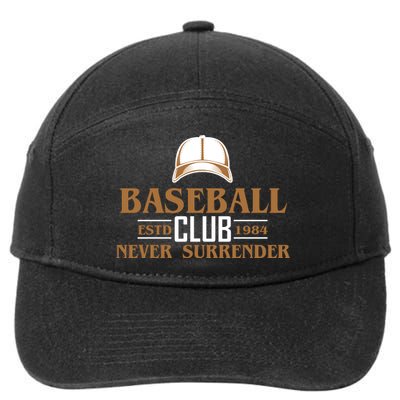 Baseball Club Never Surrender 7-Panel Snapback Hat