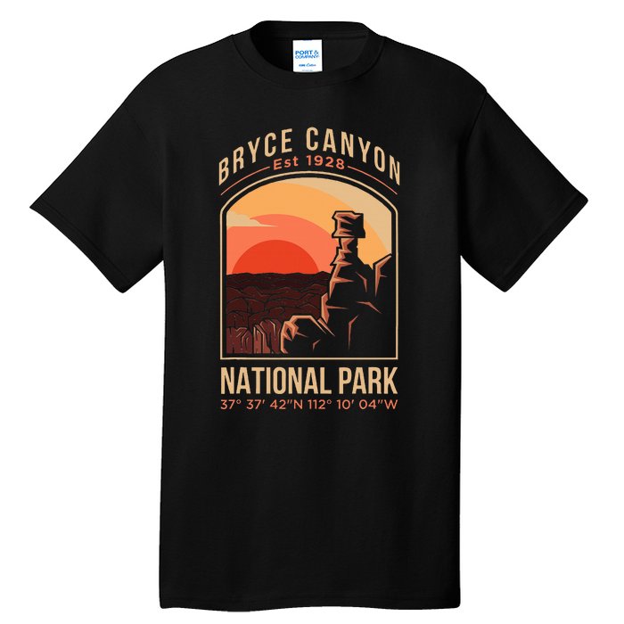 Bryce Canyon National Park Us Utah State Tall T-Shirt