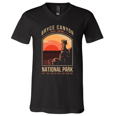 Bryce Canyon National Park Us Utah State V-Neck T-Shirt