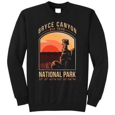 Bryce Canyon National Park Us Utah State Tall Sweatshirt