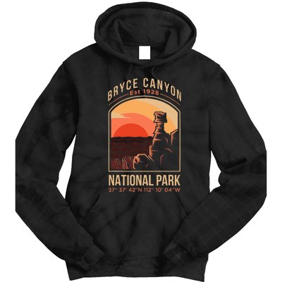 Bryce Canyon National Park Us Utah State Tie Dye Hoodie