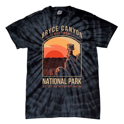 Bryce Canyon National Park Us Utah State Tie-Dye T-Shirt