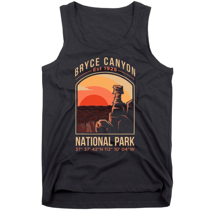 Bryce Canyon National Park Us Utah State Tank Top