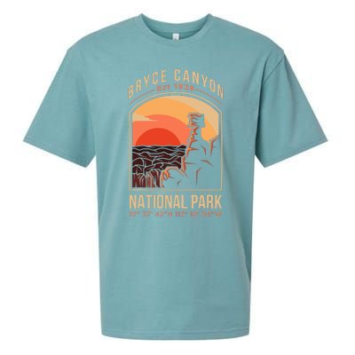 Bryce Canyon National Park Us Utah State Sueded Cloud Jersey T-Shirt