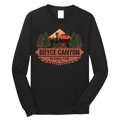 Bryce Canyon National Park Utah USA Desert Vacation Souvenir Long Sleeve Shirt
