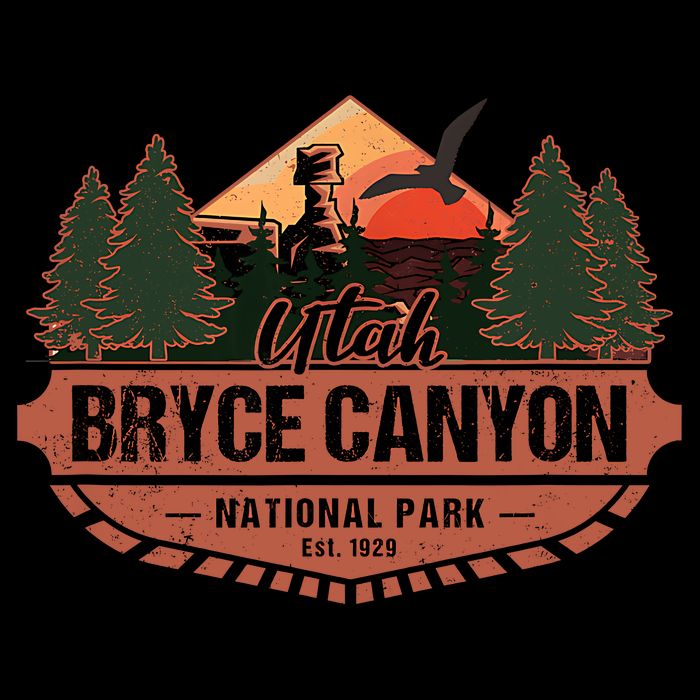 Bryce Canyon National Park Utah USA Desert Vacation Souvenir 16 in Basic Backpack