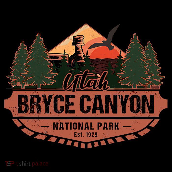 Bryce Canyon National Park Utah USA Desert Vacation Souvenir Premium T-Shirt