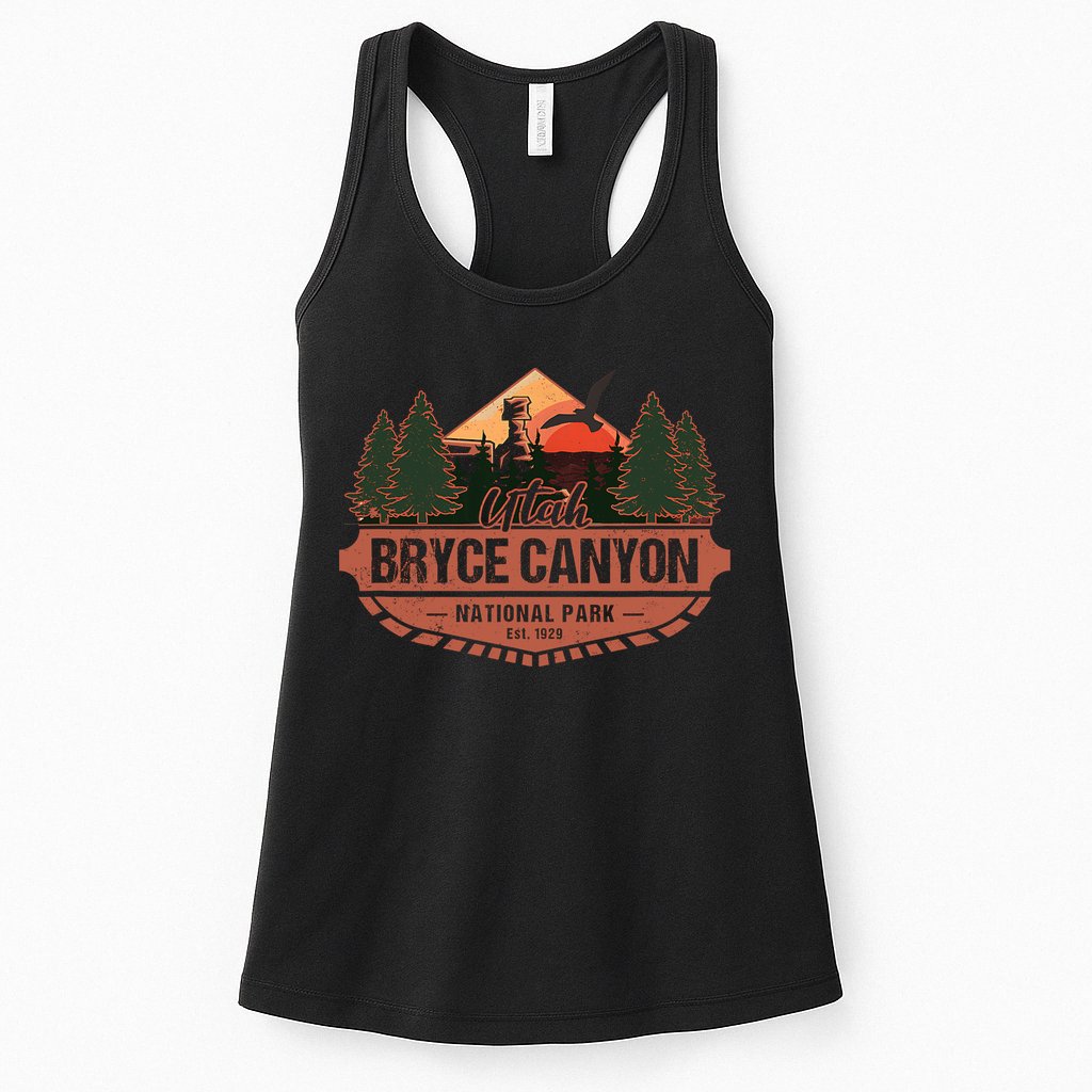Bryce Canyon National Park Utah USA Desert Vacation Souvenir Womens Tank Top