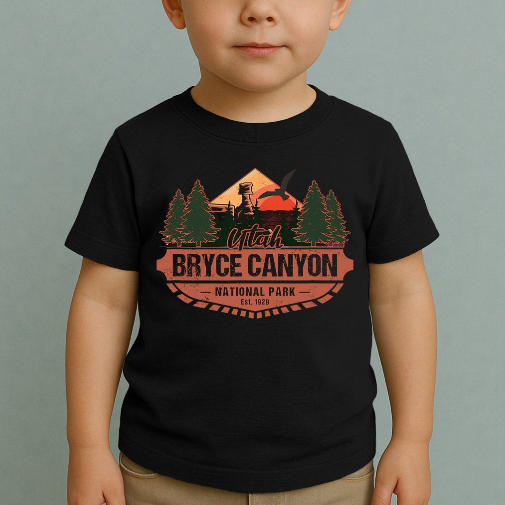 Bryce Canyon National Park Utah USA Desert Vacation Souvenir Toddler T-Shirt