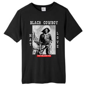 Black Cowboy Nat Love African American Cowboys Black History Tall Fusion ChromaSoft Performance T-Shirt