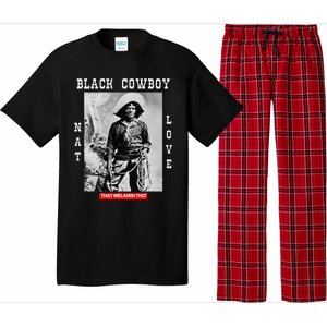 Black Cowboy Nat Love African American Cowboys Black History Pajama Set