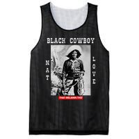 Black Cowboy Nat Love African American Cowboys Black History Mesh Reversible Basketball Jersey Tank