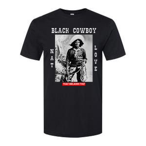 Black Cowboy Nat Love African American Cowboys Black History Softstyle CVC T-Shirt