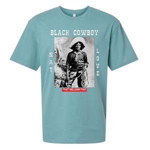 Black Cowboy Nat Love African American Cowboys Black History Sueded Cloud Jersey T-Shirt