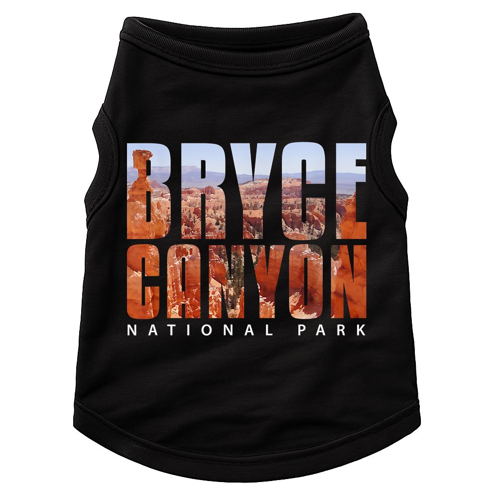 Bryce Canyon National Park Souvenir Gift Camping Hiking Doggie Tank