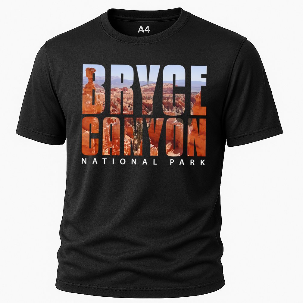 Bryce Canyon National Park Souvenir Gift Camping Hiking Cooling Performance Crew T-Shirt