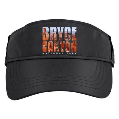 Bryce Canyon National Park Souvenir Gift Camping Hiking Adult Drive Performance Visor