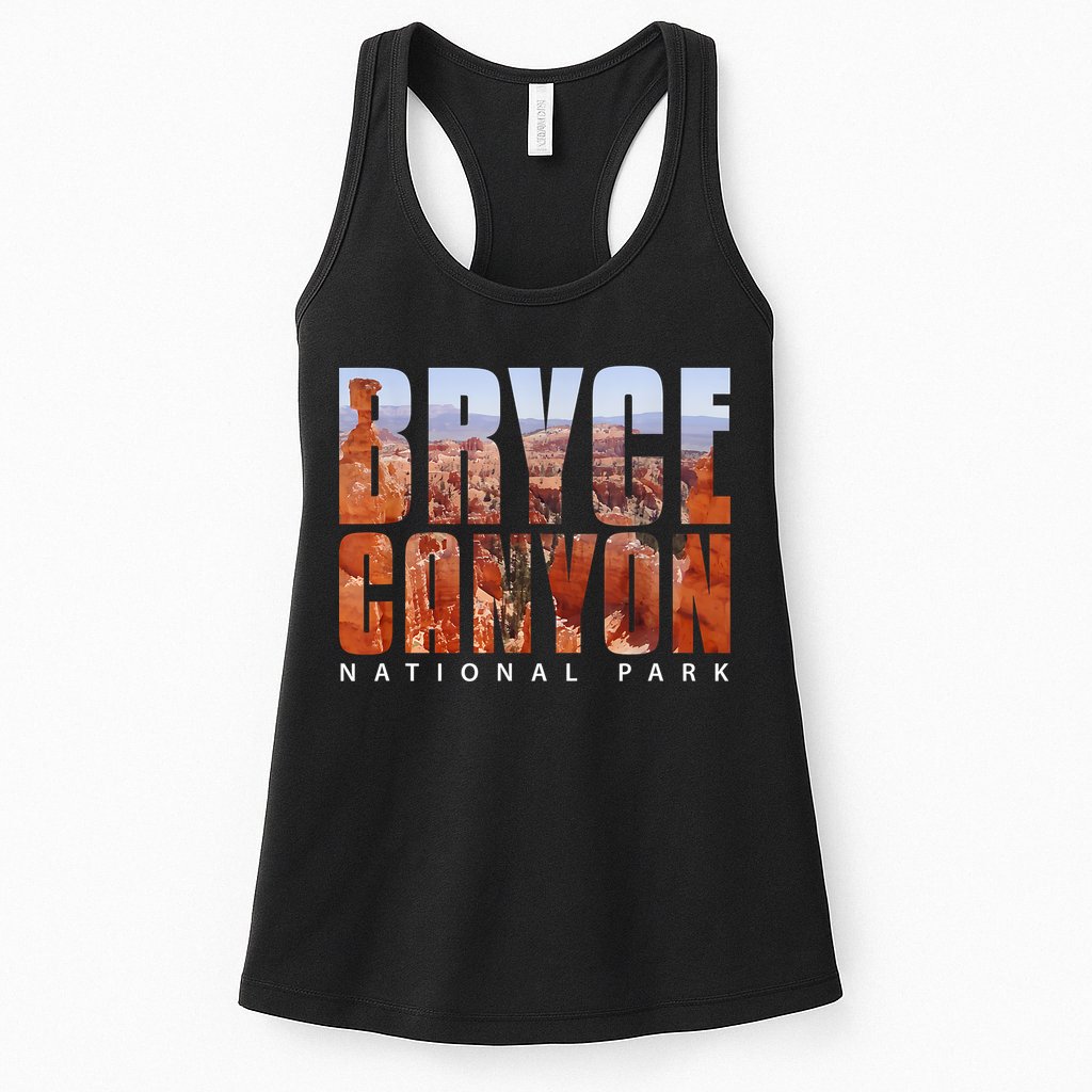 Bryce Canyon National Park Souvenir Gift Camping Hiking Womens Tank Top