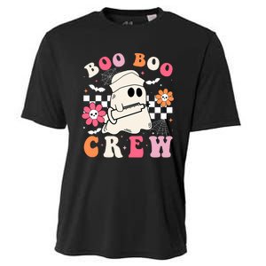 Boo Crew Nurse Halloween Outfits For Women Groovy Cooling Performance Crew T-Shirt