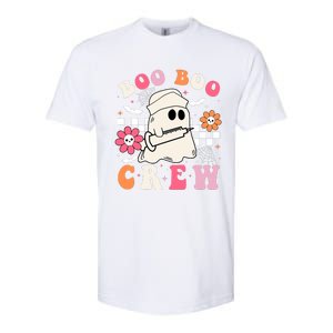 Boo Crew Nurse Halloween Outfits For Women Groovy Softstyle CVC T-Shirt