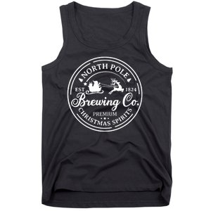 Brewing Co North Pole Christmas Spirits Tank Top