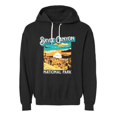 Bryce Canyon National Park Utah Hoodoos Garment-Dyed Fleece Hoodie