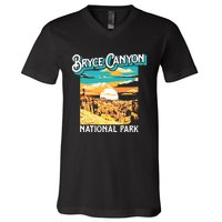 Bryce Canyon National Park Utah Hoodoos V-Neck T-Shirt