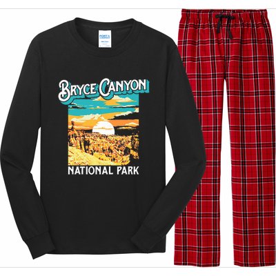 Bryce Canyon National Park Utah Hoodoos Long Sleeve Pajama Set