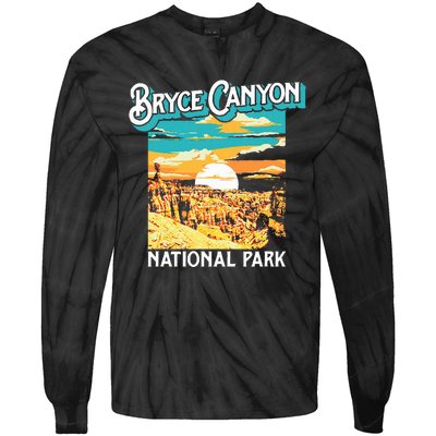 Bryce Canyon National Park Utah Hoodoos Tie-Dye Long Sleeve Shirt