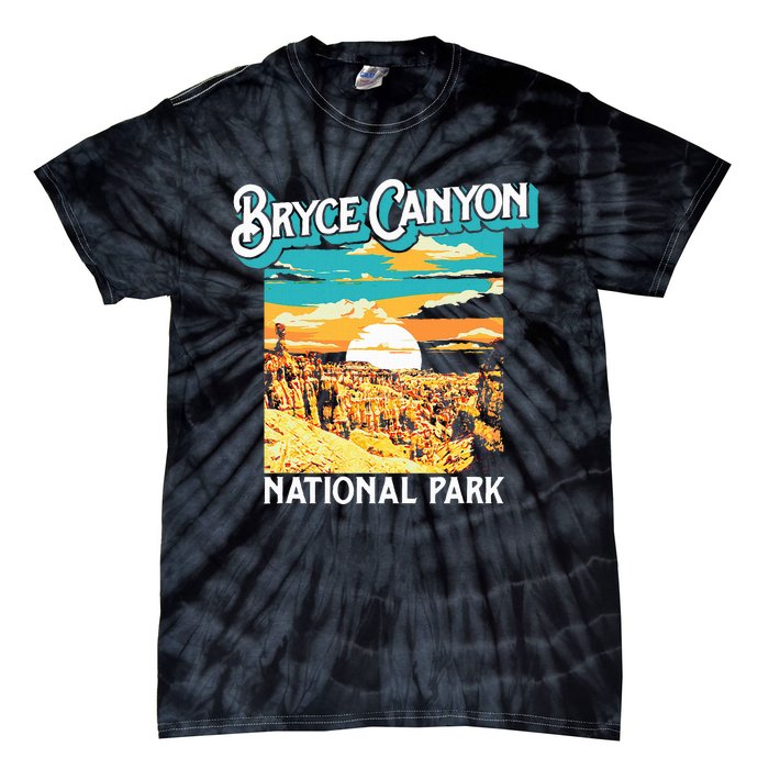 Bryce Canyon National Park Utah Hoodoos Tie-Dye T-Shirt