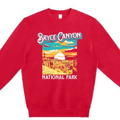 Bryce Canyon National Park Utah Hoodoos Premium Crewneck Sweatshirt