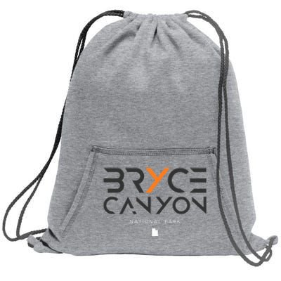 Bryce Canyon National Park Utah Tonal Sweatshirt Cinch Pack Bag