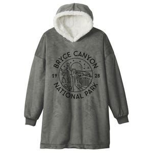 Bryce Canyon National Park 1928 Utah Hooded Wearable Blanket