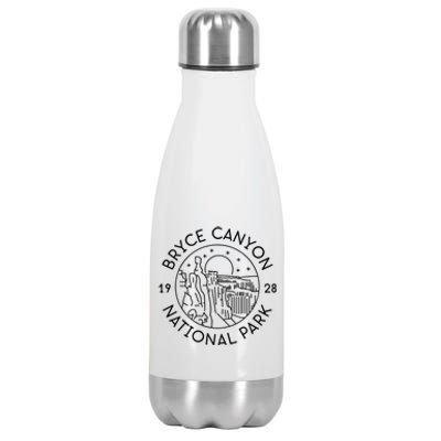 Bryce Canyon National Park 1928 Utah Stainless Steel Insulated Water Bottle