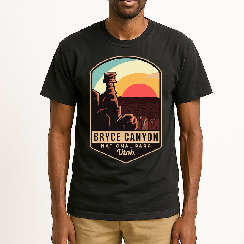 Bryce Canyon National Park Hiking Utah Tourist Souvenirs Tall T-Shirt