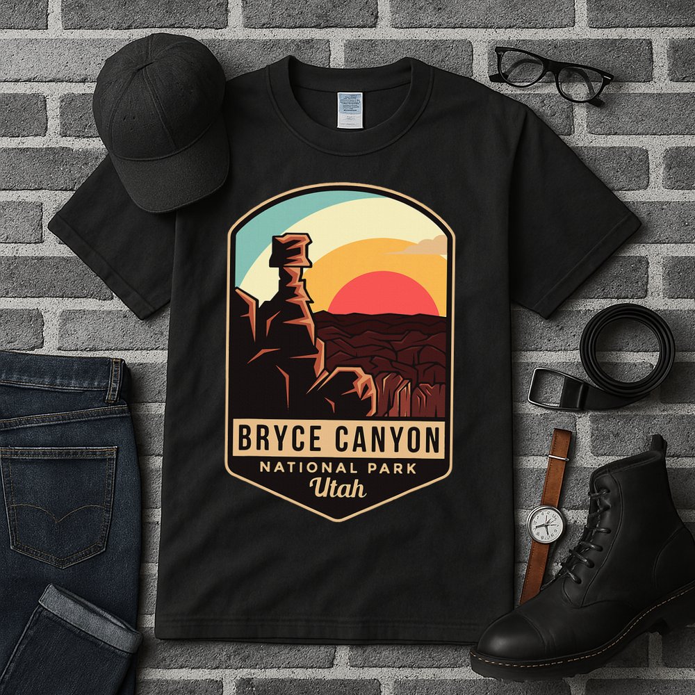 Bryce Canyon National Park Hiking Utah Tourist Souvenirs Tall T-Shirt