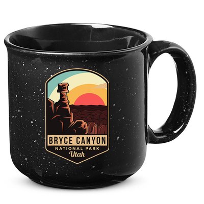 Bryce Canyon National Park Hiking Utah Tourist Souvenirs 15oz Campfire Ceramic Mug