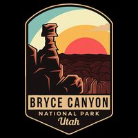 Bryce Canyon National Park Hiking Utah Tourist Souvenirs Baby Bodysuit