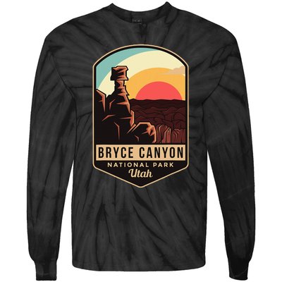 Bryce Canyon National Park Hiking Utah Tourist Souvenirs Tie-Dye Long Sleeve Shirt