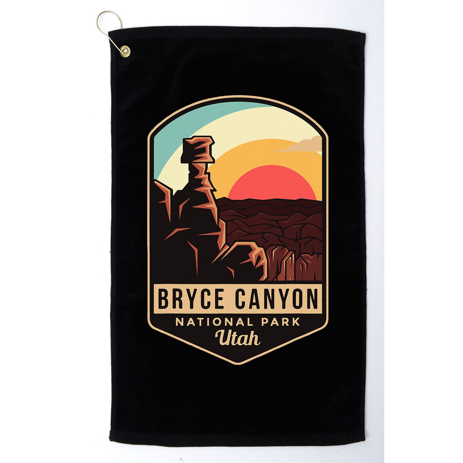 Bryce Canyon National Park Hiking Utah Tourist Souvenirs Golf Towel
