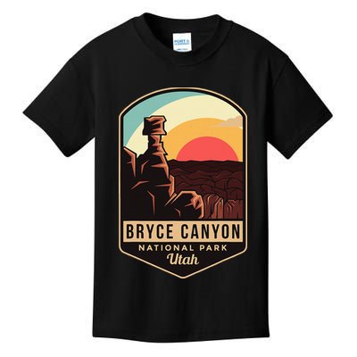Bryce Canyon National Park Hiking Utah Tourist Souvenirs Kids T-Shirt