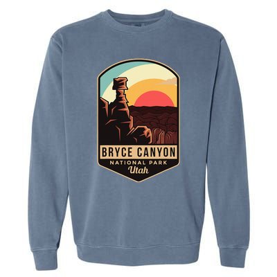 Bryce Canyon National Park Hiking Utah Tourist Souvenirs Garment-Dyed Sweatshirt