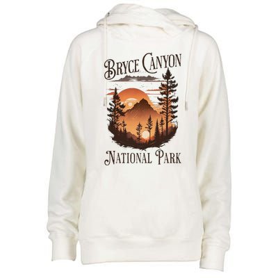 Bryce Canyon National Park Womens Funnel Neck Pullover Hood