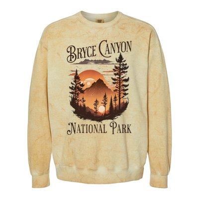 Bryce Canyon National Park Colorblast Crewneck Sweatshirt