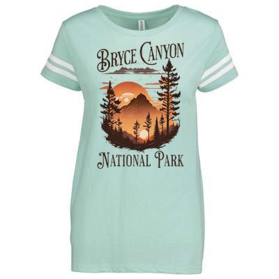 Bryce Canyon National Park Enza Ladies Jersey Football T-Shirt